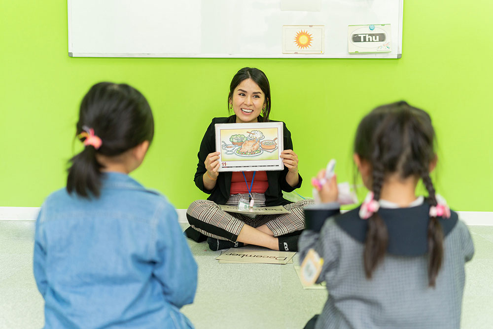 英語教室の授業の様子